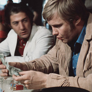 FILM: MIDNIGHT COWBOY, med Dustin Hoffman og Jon Voight 1969