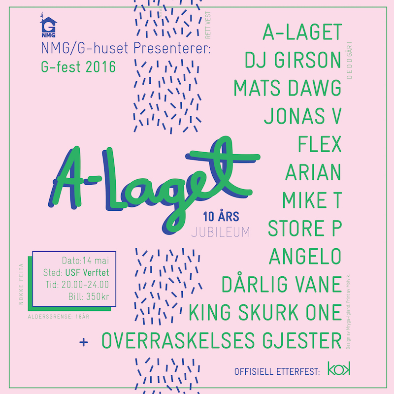 A-Laget 10 års jubileum
